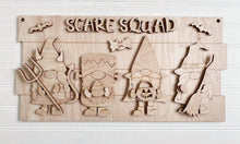 Scare Squad Halloween Gnome Rectangle Doorhanger