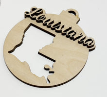 USA State Double Layered Cutout Ornament