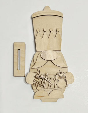 Nutcracker Gnome Standing Shelf Sitter