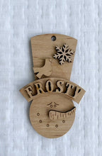 Snowman Christmas Ornament Frosty-Winter-Let It Snow