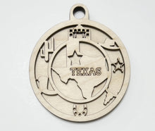 Texas Double Layered Ornament