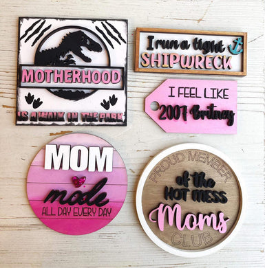 Motherhood Tiered Tray Set